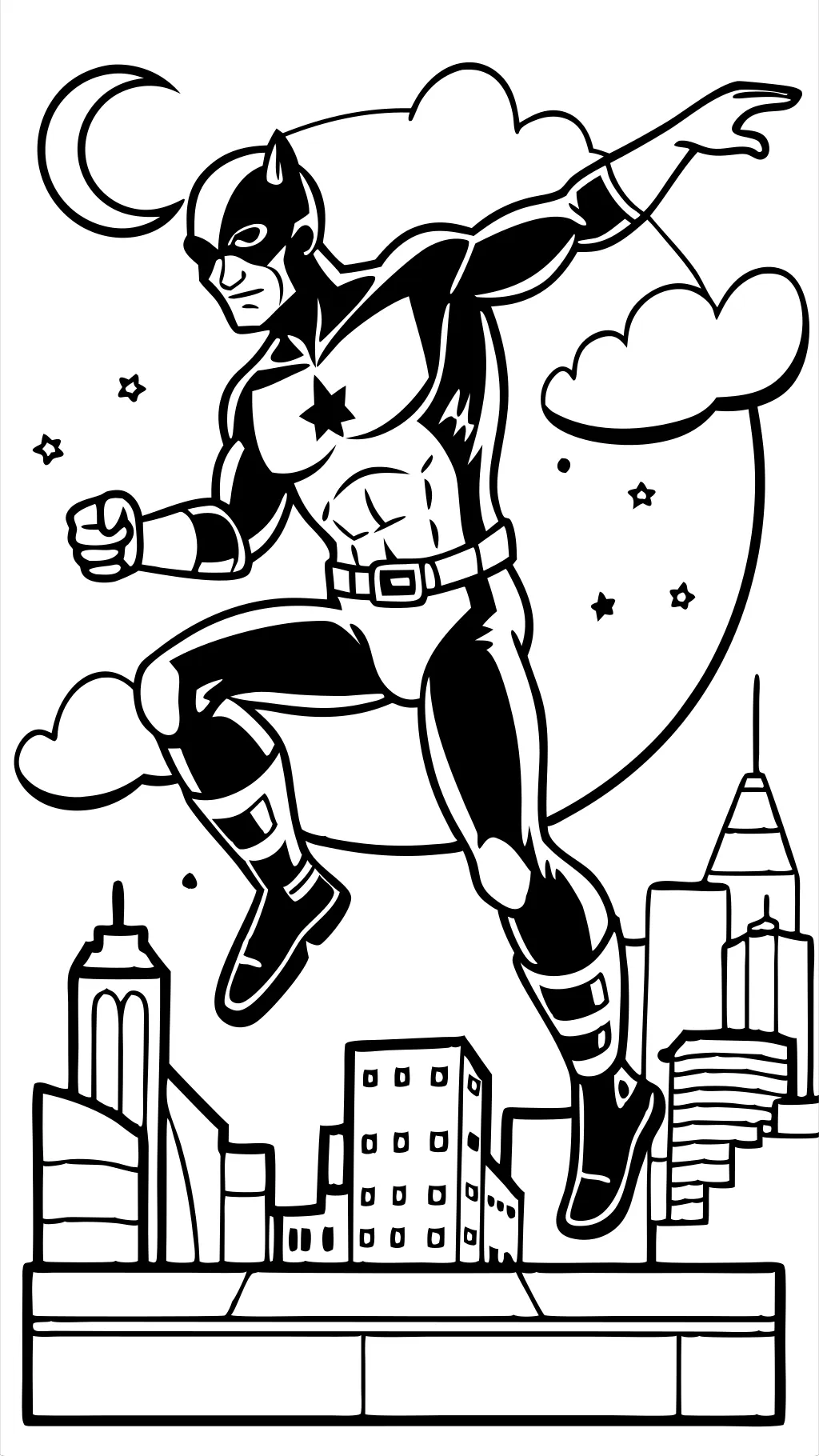 daredevil coloring page